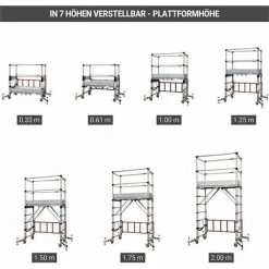 GERUEST EXPERTEN Echafaudage Roulant Télescopique - TELETOWER - TELETOWER -Gerüste And Arbeitsplattformen Verkäufe 10221907 3