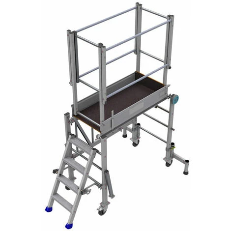 STEHLEITER EXPERTEN - MATISERE Mobile Stehleiter - Maximale Arbeitshöhe 2.75m - PIRLNMP/R 3 STEHLEITER EXPERTEN - MATISERE Mobile Stehleiter - Maximale Arbeitshöhe 2.75m - PIRLNMP/R