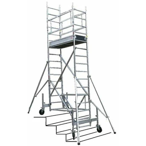 GERUEST EXPERTEN Rollgerüst - Maxi Arbeitshöhe 4.00m - EC220 4 GERUEST EXPERTEN Rollgerüst - Maxi Arbeitshöhe 4.00m - EC220 - Image 2