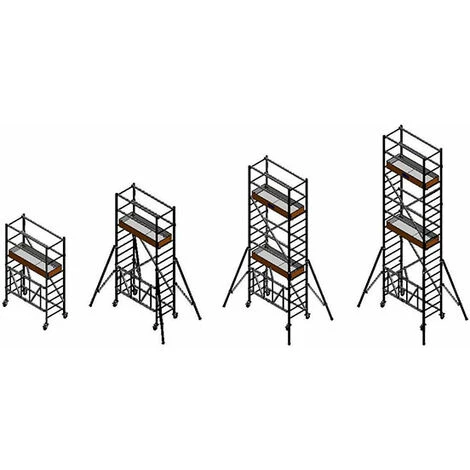 GERUEST EXPERTEN Klappgerüst - Maxi Arbeitshöhe 3.65m - POP216P 4 GERUEST EXPERTEN Klappgerüst - Maxi Arbeitshöhe 3.65m - POP216P - Image 2
