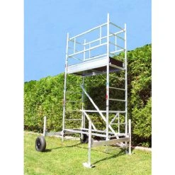 GERUEST EXPERTEN Echafaudage Jardin 1 Plateau 1.60m - Hauteur Max. De Travail 5.30m - EC316TH