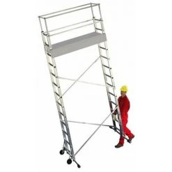 HAILO Leitergerüst: 5m Maxi. Arbeitshöhe, Kompakt, Benutzung Auf Treppen Möglich - 9476/9477 -Gerüste And Arbeitsplattformen Verkäufe 11104346 3