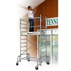 TUBESCA COMABI Rollgerüst Aus Stahl Selbsttragend - Maxi Arbeitshöhe 4.80m - 03140028 -Gerüste And Arbeitsplattformen Verkäufe 11641371 5