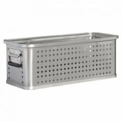 G&UUML;NZBURGER STEIGTECHNIK Günzburger Rettungstechnik Aluminium Kästen Gelocht Ohne Deckel Nach DIN 14880 600x265x220mm