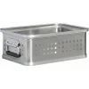 G&UUML;NZBURGER STEIGTECHNIK Günzburger Rettungstechnik Aluminium Kästen Gelocht Ohne Deckel Nach DIN 14880 400x300x150mm