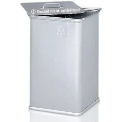 Zarges Abfallsammler, Eloxiert 45l Volumen