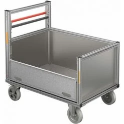 GÜNZBURGER STEIGTECHNIK Günzburger Rettungsprofi Rollcontainer Mit Aluminiumbox