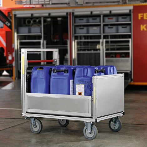 GÜNZBURGER STEIGTECHNIK Günzburger Rettungsprofi Rollcontainer Mit Aluminiumbox 5 GÜNZBURGER STEIGTECHNIK Günzburger Rettungsprofi Rollcontainer Mit Aluminiumbox - Image 3