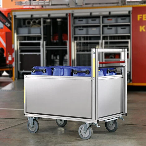 GÜNZBURGER STEIGTECHNIK Günzburger Rettungsprofi Rollcontainer Mit Aluminiumbox 6 GÜNZBURGER STEIGTECHNIK Günzburger Rettungsprofi Rollcontainer Mit Aluminiumbox - Image 4
