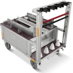 G&UUML;NZBURGER STEIGTECHNIK Günzburger Rollcontainer Mit Tragkraftspitze