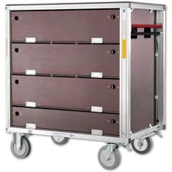 G&UUML;NZBURGER STEIGTECHNIK Günzburger Rettungstechnik Rollcontainer Atemluftflaschen