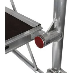 Jumbo® Aluminium Falt-Gerüst Klapp-Gerüst Fahrbar Arbeits-Bühne Faltbar Klappbar Plattform-Höhe 0,5 - 1,0m Mit Treppe -Gerüste And Arbeitsplattformen Verkäufe 13965910 5