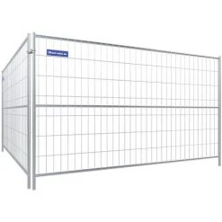 Schake Mobilzaun Protect 2m Höhe Mit Mittelstrebe