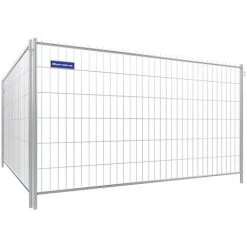 Schake Mobilzaun Standard Element Mit Haken Und Ösen 3,5x2m