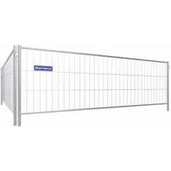 Schake Mobilzaun Profi Ausgleichselement Mit Haken Und Ösen 2,2x1,2m