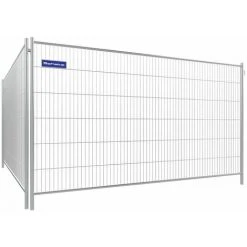 Schake Mobilzaun Profi Resistant Element Mit Engen Maschen, Mit Haken Und Ösen 3,5x2m