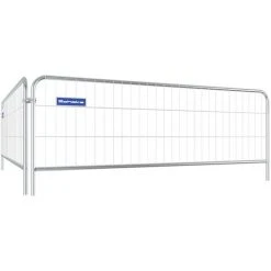 Schake Mobilzaun Event 3,0x1,2m Mit Gebogenem Ramenrohr