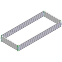 Facal Faltbares Bordbrett Für Fahrgerüst CAPO-3, 261x120cm