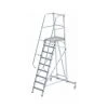 EUROKRAFTPRO EUROKRAFT Alu-Plattformleiter - Fahrbar - 9 Stufen Alu-Leiter Alu-Leitern 2 EUROKRAFTPRO EUROKRAFT Alu-Plattformleiter - Fahrbar - 9 Stufen Alu-Leiter Alu-Leitern -Gerüste And Arbeitsplattformen Verkäufe 15604685 1