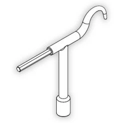 HAILO PROFESSIONAL Hailo Bedienschlüssel Für Schachtabdeckung HS12 + HS12R