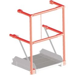 Zarges Optionsmodul Plattformgeländer Mit Doppelfallschranke Für Tankwagenleiter