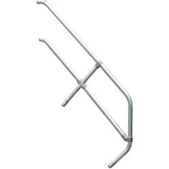 Euroline 511 Treppengeländer Für 511 Podesttreppe 45°, 9 Stufen