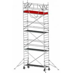 Euroline Gerüst 9516 Mit Sicherheitsaufbau Und Auslegern 8,35m AH