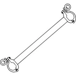 Euroline Basisrohr 1,80m