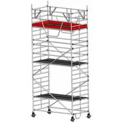 Euroline Gerüst 9517 Mit Sicherheitsaufbau Und Auslegern 7,35m AH