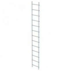 G&UUML;NZBURGER STEIGTECHNIK Günzburger Steigleiter Einzelelement 3,64m Leiterlänge, Edelstahl