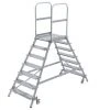 GÜNZBURGER STEIGTECHNIK Günzburger Podestleiter Fahrbar Aluminium Geriffelt 2x8 Stufen 1 GÜNZBURGER STEIGTECHNIK Günzburger Podestleiter Fahrbar Aluminium Geriffelt 2x8 Stufen -Gerüste And Arbeitsplattformen Verkäufe 17401672 1