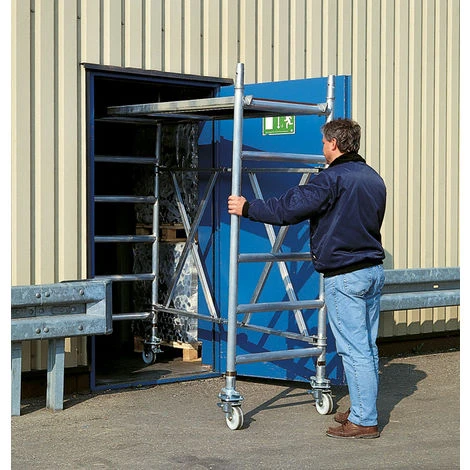 GÜNZBURGER STEIGTECHNIK Günzburger Klappgerüst 1,35x1,80m Plattform, 5,00m Arbeitshöhe 4 GÜNZBURGER STEIGTECHNIK Günzburger Klappgerüst 1,35x1,80m Plattform, 5,00m Arbeitshöhe - Image 2