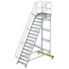 G&UUML;NZBURGER STEIGTECHNIK Günzburger Plattformtreppe Fahrbar 60° Stufenbreite 1000mm 16 Stufen -Gerüste And Arbeitsplattformen Verkäufe 17403787 1