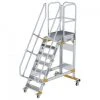 G&UUML;NZBURGER STEIGTECHNIK Günzburger Plattformtreppe Fahrbar 60° Stufenbreite 600mm 7 Stufen -Gerüste And Arbeitsplattformen Verkäufe 17403811 1