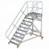 G&UUML;NZBURGER STEIGTECHNIK Günzburger Plattformtreppe Fahrbar 45° Stufenbreite 1000mm 10 Stufen -Gerüste And Arbeitsplattformen Verkäufe 17403871 1