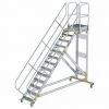 G&UUML;NZBURGER STEIGTECHNIK Günzburger Plattformtreppe Fahrbar 45° Stufenbreite 600mm 13 Stufen -Gerüste And Arbeitsplattformen Verkäufe 17403884 1