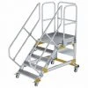 GÜNZBURGER STEIGTECHNIK Günzburger Plattformtreppe Fahrbar 45° Stufenbreite 800mm 5 Stufen 2 GÜNZBURGER STEIGTECHNIK Günzburger Plattformtreppe Fahrbar 45° Stufenbreite 800mm 5 Stufen -Gerüste And Arbeitsplattformen Verkäufe 17403943 1