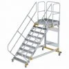 G&UUML;NZBURGER STEIGTECHNIK Günzburger Plattformtreppe Fahrbar 45° Stufenbreite 1000mm 9 Stufen -Gerüste And Arbeitsplattformen Verkäufe 17403954 1