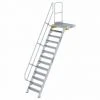 GÜNZBURGER STEIGTECHNIK Günzburger Treppe Mit Plattform 60° Inkl. Einen Handlauf, 800mm Stufenbreite, 13 Stufen 1 GÜNZBURGER STEIGTECHNIK Günzburger Treppe Mit Plattform 60° Inkl. Einen Handlauf, 800mm Stufenbreite, 13 Stufen -Gerüste And Arbeitsplattformen Verkäufe 17404001 1