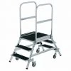 GÜNZBURGER STEIGTECHNIK Günzburger Podestleiter Fahrbar R13 Korund 2x3 Stufen 2 GÜNZBURGER STEIGTECHNIK Günzburger Podestleiter Fahrbar R13 Korund 2x3 Stufen -Gerüste And Arbeitsplattformen Verkäufe 17404236 1