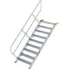 G&UUML;NZBURGER STEIGTECHNIK Günzburger Treppe 45° Inkl. Einen Handlauf, 1000mm Stufenbreite, 9 Stufen -Gerüste And Arbeitsplattformen Verkäufe 17404337 1