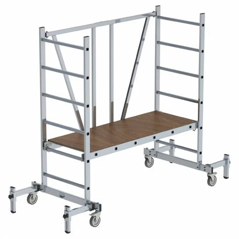 GÜNZBURGER STEIGTECHNIK Günzburger ML Rollgerüst 3m AH Mit Teleskopauslegern 3 GÜNZBURGER STEIGTECHNIK Günzburger ML Rollgerüst 3m AH Mit Teleskopauslegern