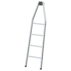 G&UUML;NZBURGER STEIGTECHNIK Günzburger Glasreinigerleiter Oberteil Mit 4 Sprossen