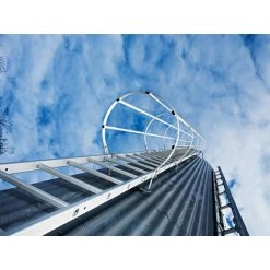 G&UUML;NZBURGER STEIGTECHNIK Günzburger Ortsfeste Steigleitern An Maschinellen Anlagen Aluminium Eloxiert, 5,60m SH -Gerüste And Arbeitsplattformen Verkäufe 17405748 3