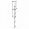 G&UUML;NZBURGER STEIGTECHNIK Günzburger Ortsfeste Steigleitern An Maschinellen Anlagen Aluminium, 4,76m SH -Gerüste And Arbeitsplattformen Verkäufe 17405760 1