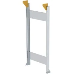 G&UUML;NZBURGER STEIGTECHNIK Günzburger Stützrahmen Für Treppen 45°/60°/90° Mit 3001-4000mm Plattformhöhe