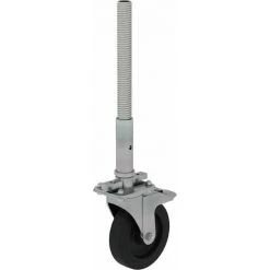 G&UUML;NZBURGER STEIGTECHNIK Günzburger Lenkrolle Mit Feststellbremse Und Spindel 200mm, Elektrisch Leitfähig