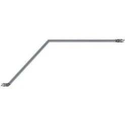 G&UUML;NZBURGER STEIGTECHNIK Günzburger Handlauf Oben 1,80m Gerüstlänge