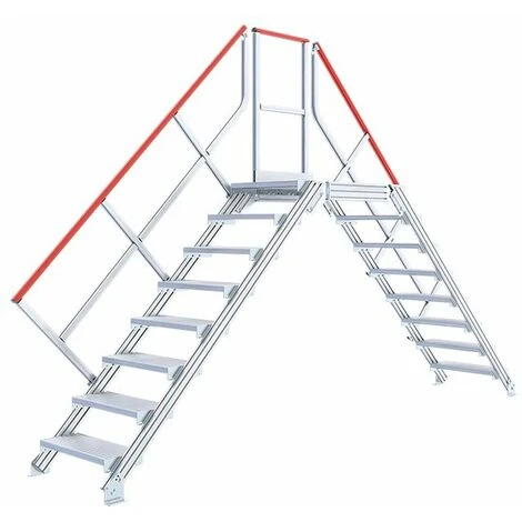 PLATTFORMLEITER EXPERTEN - MATISERE Leiternüberstieg - Schräglage 45° - Breite Stufen : 80cm - 2241/0803 3 PLATTFORMLEITER EXPERTEN - MATISERE Leiternüberstieg - Schräglage 45° - Breite Stufen : 80cm - 2241/0803