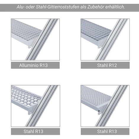 PLATTFORMLEITER EXPERTEN - MATISERE Leiternüberstieg - Schräglage 45° - Breite Stufen : 80cm - 2241/0803 7 PLATTFORMLEITER EXPERTEN - MATISERE Leiternüberstieg - Schräglage 45° - Breite Stufen : 80cm - 2241/0803 - Image 5